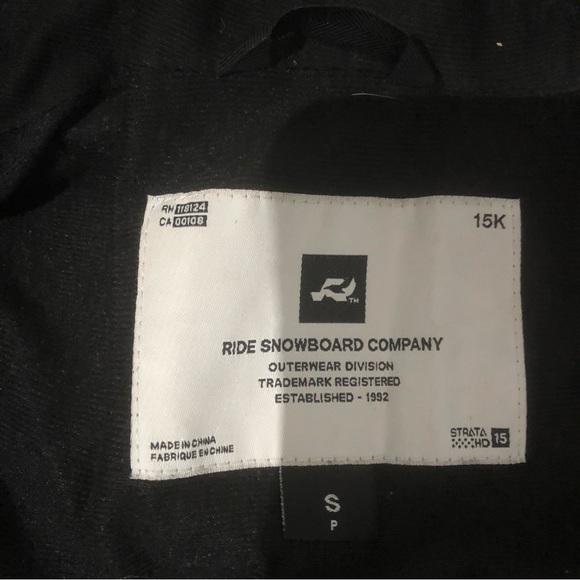 Ski/snowboard jacket RIDE small - Picture 9 of 9